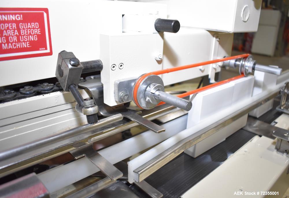 Used Bivans Model 74G Vertuck Semi-Automatic Vertical Cartoner.
